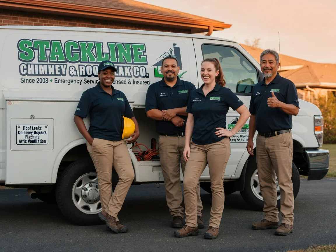 Chimney flashing repair company in Mead, WA